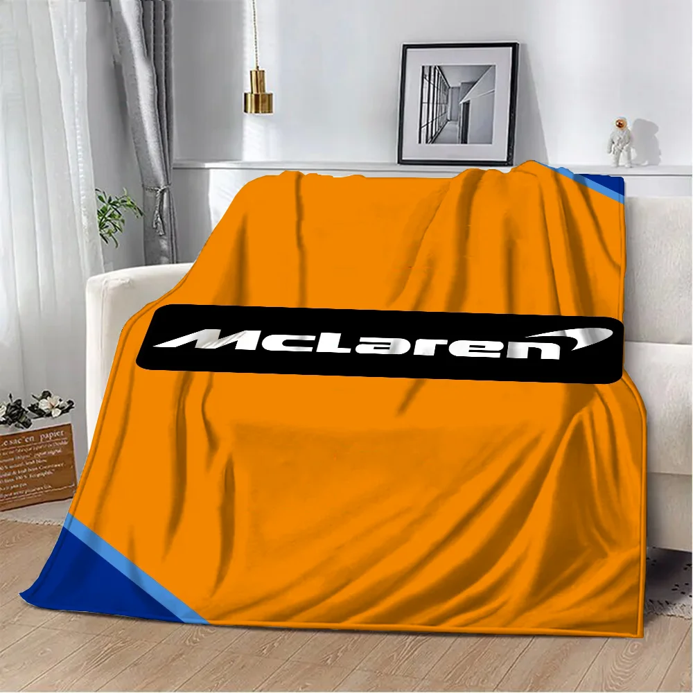 Decorative Blankets for Sofa Throw Blanket Fluffy M-McLaren Bed Blankets & Throws Fleece Blanket King Size Microfiber Bedding