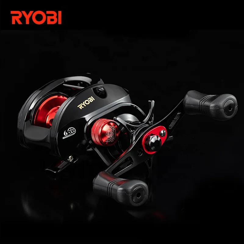 

RYOBI NUM ONE Bait casting High Speed Super Long Casting Fishing Max Drag Power 11LB Carp Fishing Tackle Baitcasting Reel