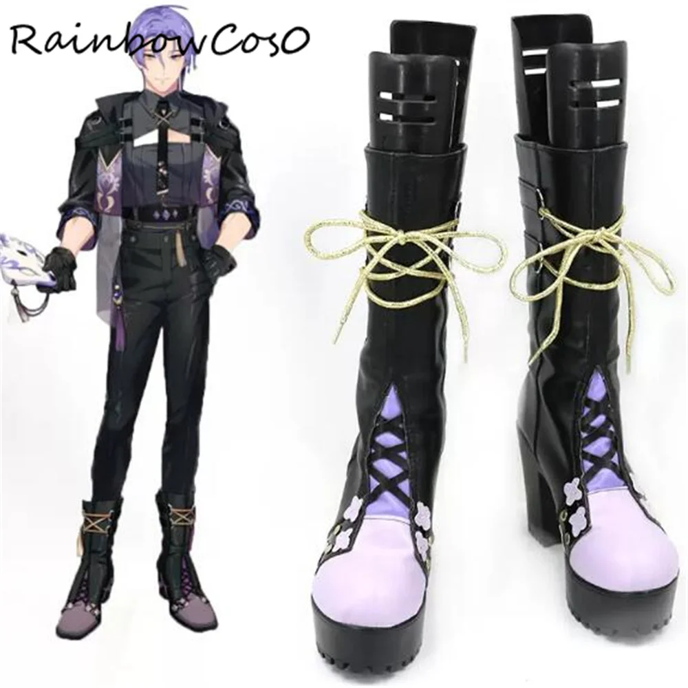 Kuya Nu Carnival  osplay Shoes Boots Game Anime Party Halloween Chritmas RainbowCos0 W4002