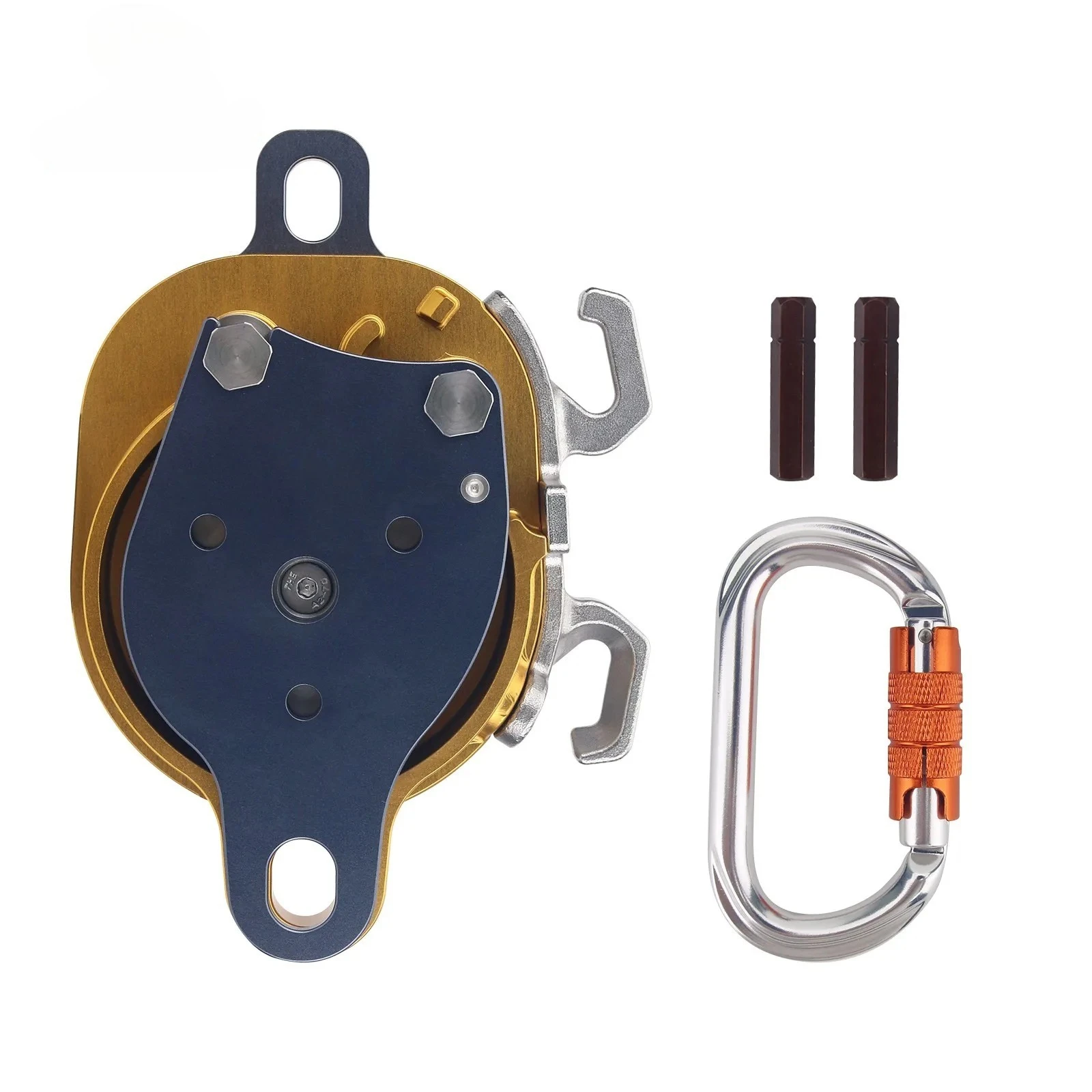 AWAH Z3 Drill-Powered Pulley Ascent Descent Device, Ascender Descender Tool for Detachment Climbing, Rope Access Equipment