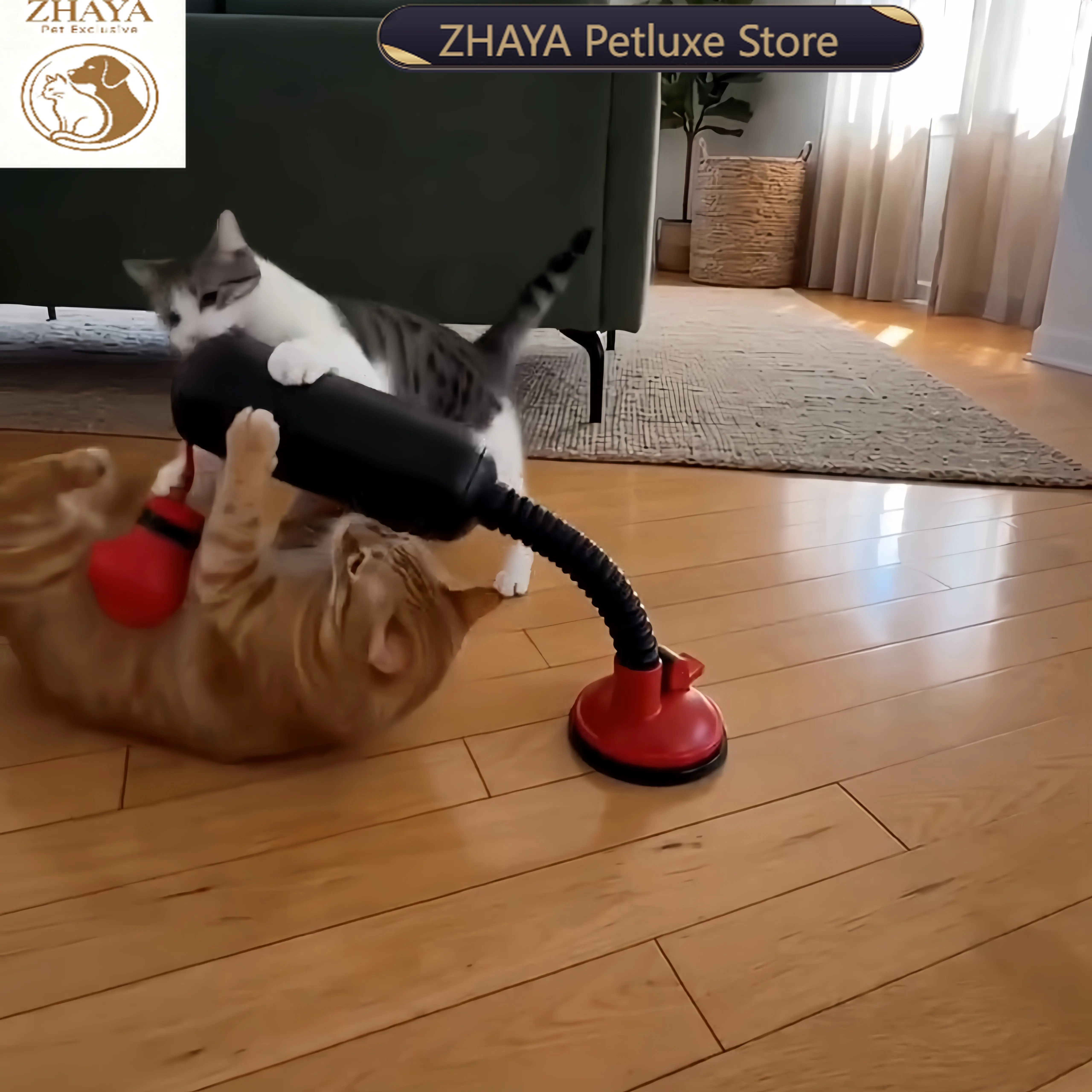 Boxing Bag Stand - ZHAYA Jouet de combat pour chat