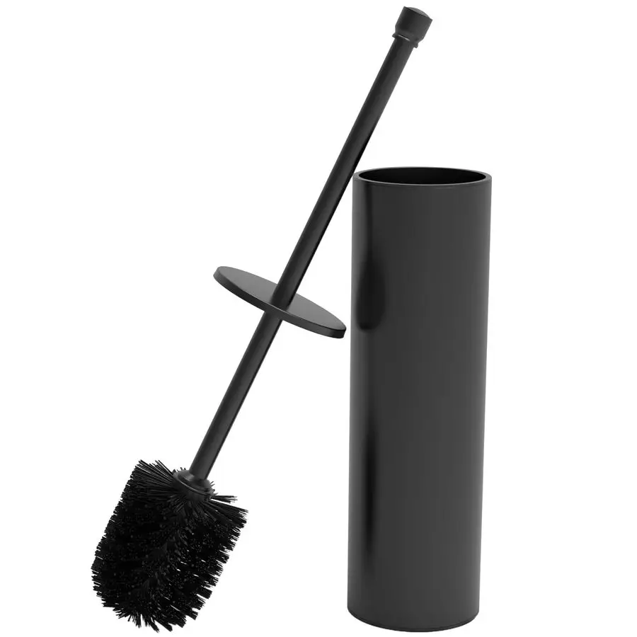 

Brush and Holder Set, Toilet Bowl Brush for Bathroom with Long Handle, Stainless Steel Toilet Cleaner Brush with Durable Scrubbi