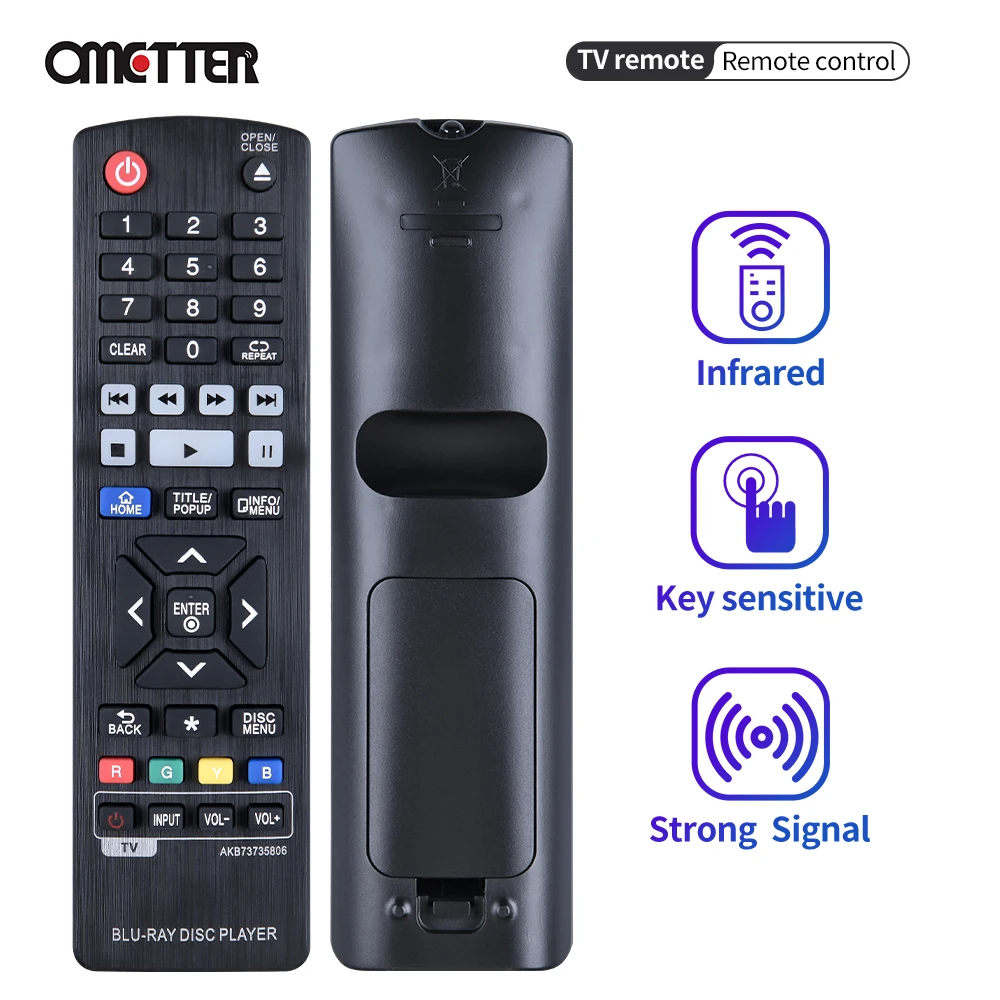 

New for Blu-Ray Disc / DVD Player Remote Control AKB73735806