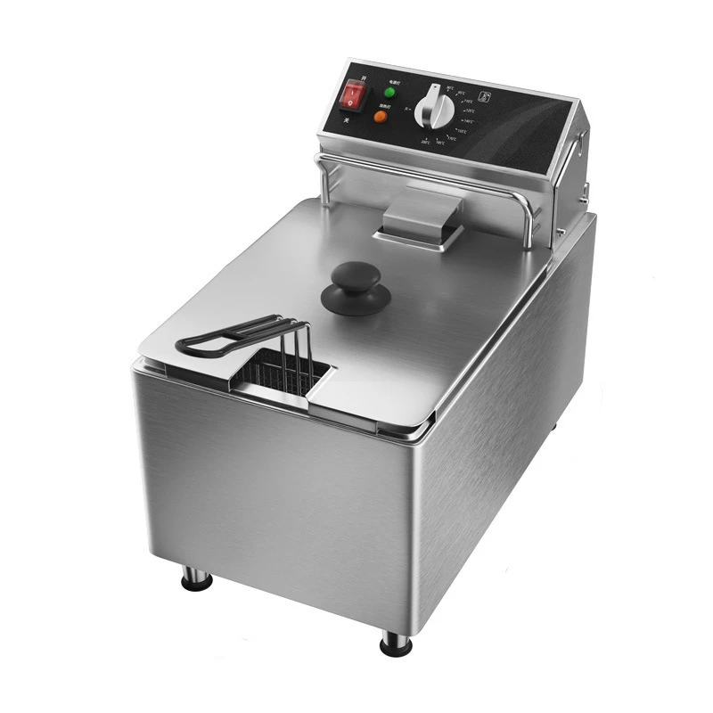 Commercial small American fryer, skewer equipment, stall, special machine