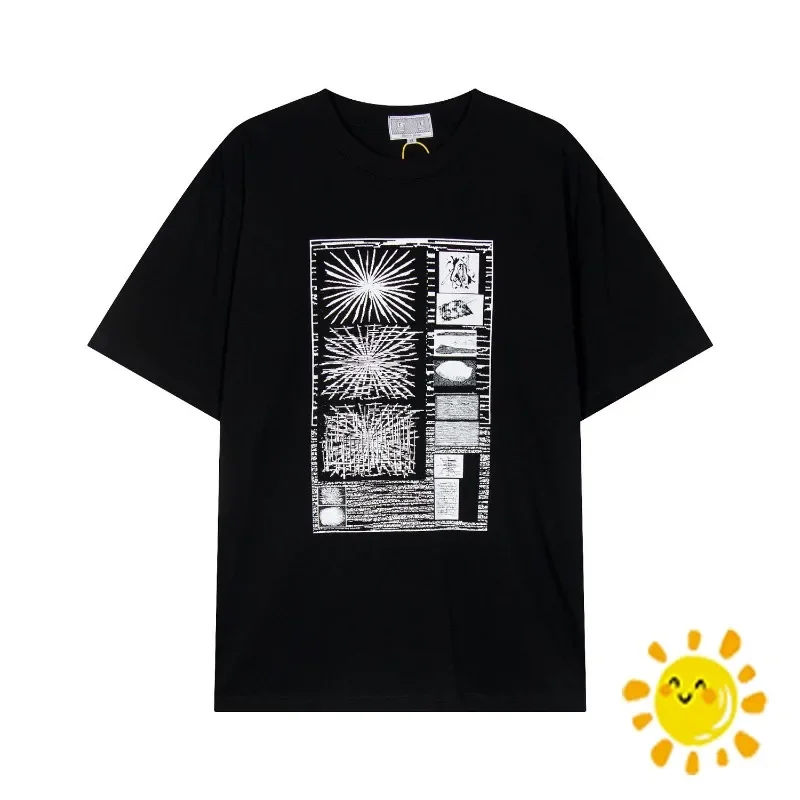 

New Style Antenna Snowflake Print Cavempt T Shirt Men Women Cavempt Top Tees Fashion Summer Casual Tee