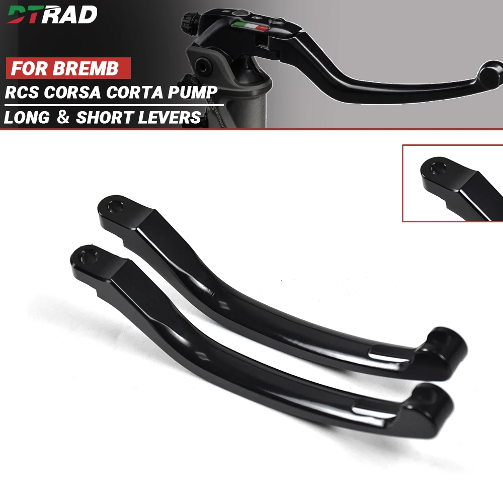 Motorcycle CNC Handlebar Levers Brake & Clutch Handle Bar Long Short Lever Universal For Bremb RCS Corsa Corta 17 19 Accessories