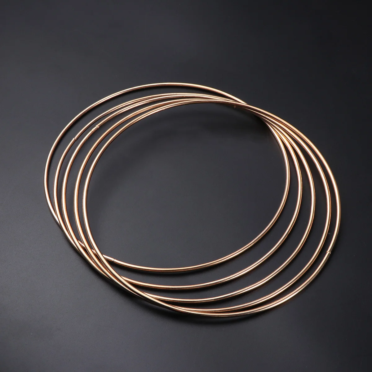 

10Pcs Dreamcatcher Ring Metal 130mm Sturdy Round DIY Hoop Craft Supplies for Handmade Dreamcatcher Macrame Plant Holder