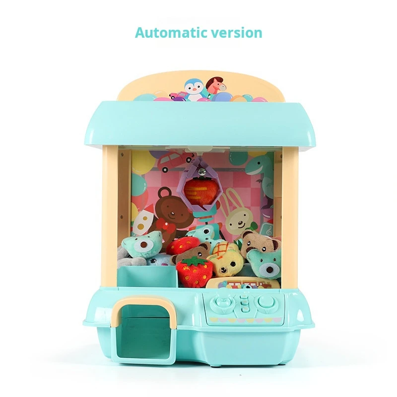 STLF Children's Coin Operated Claw Machine Remote-controlled Candy Grabbing Machine Small  Doll Machine Birthday Gift