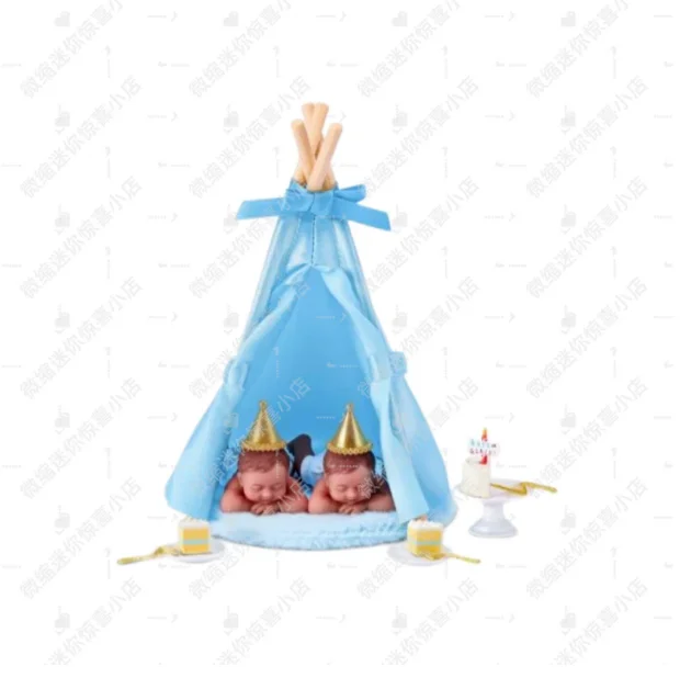 New Zuru Mini Baby Ball Blind Box Tent Twins Doll Surprise Ball Genuine Happy Birthday Special Edition Baby Mystery Box Gift To image 3
