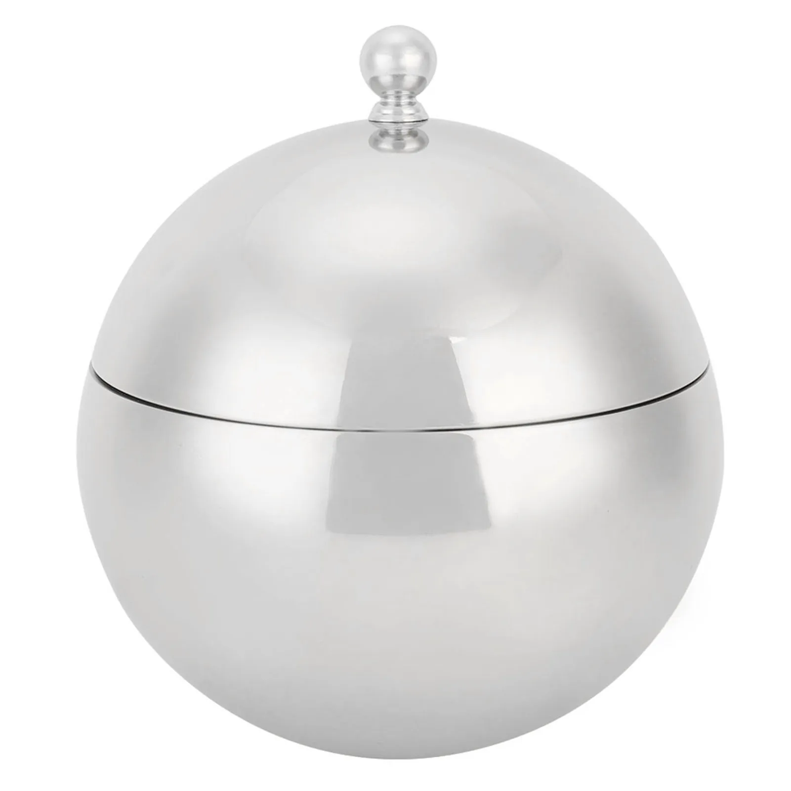 Ice Bucket Stainless Steel Double Wall Insulation Ice Bucket Container Wine Champagne Barrel with Cover for Wedding Parties