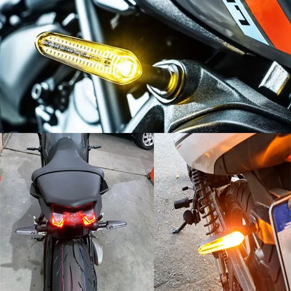 For YAMAHA FZ8 FZ-8 FAZER FZ-09 FZ-1 N FZ1 FAZER FZ-10 FZ09 FZ07 Motorcycle Flashing Directional Flasher LED Turn Signal Light