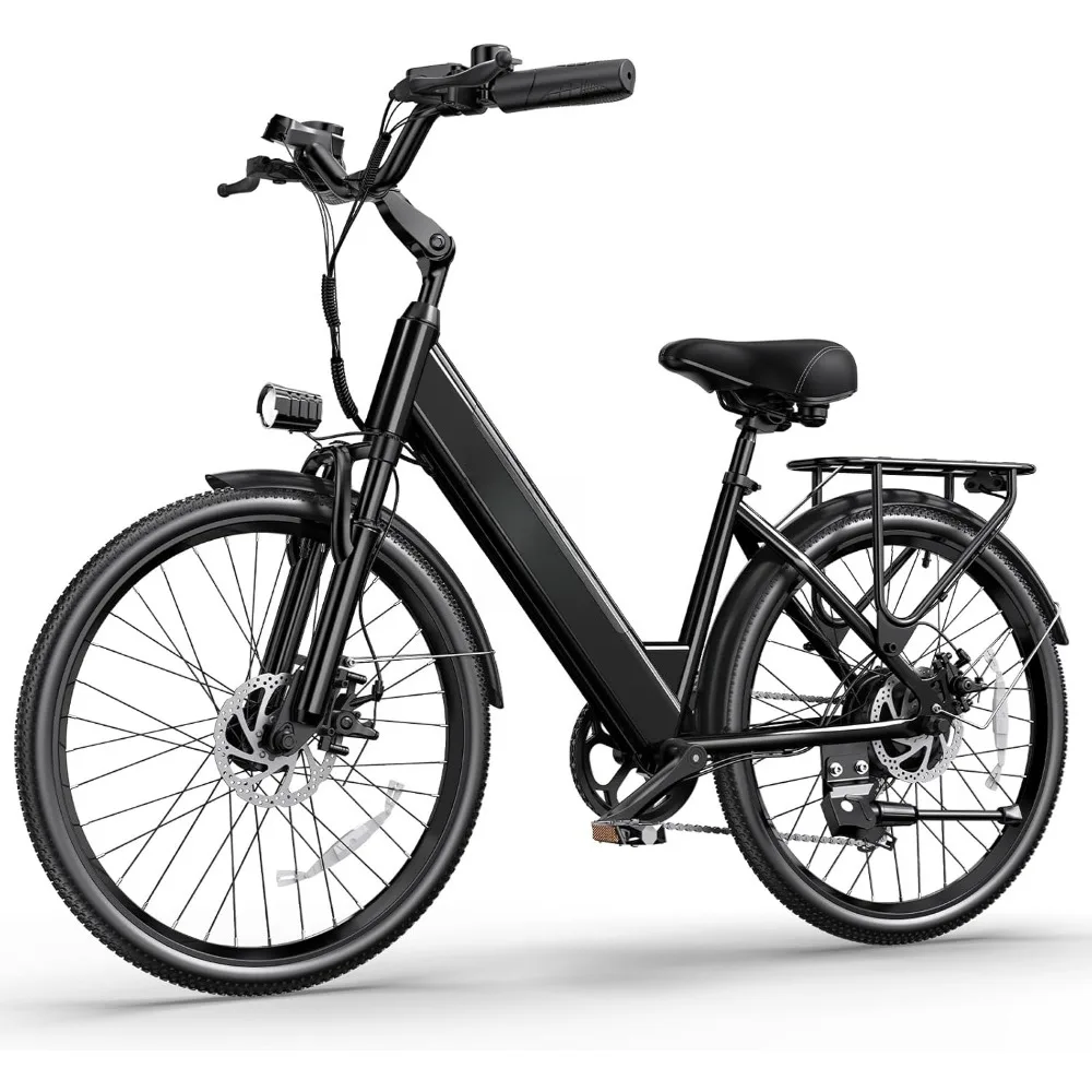 

Electric Bike for Adults,1000W Peak Power,Up to 75 Miles 28MPH,26" Electric Mountain Bike with 499Wh Removable Battery,7-Speed,A