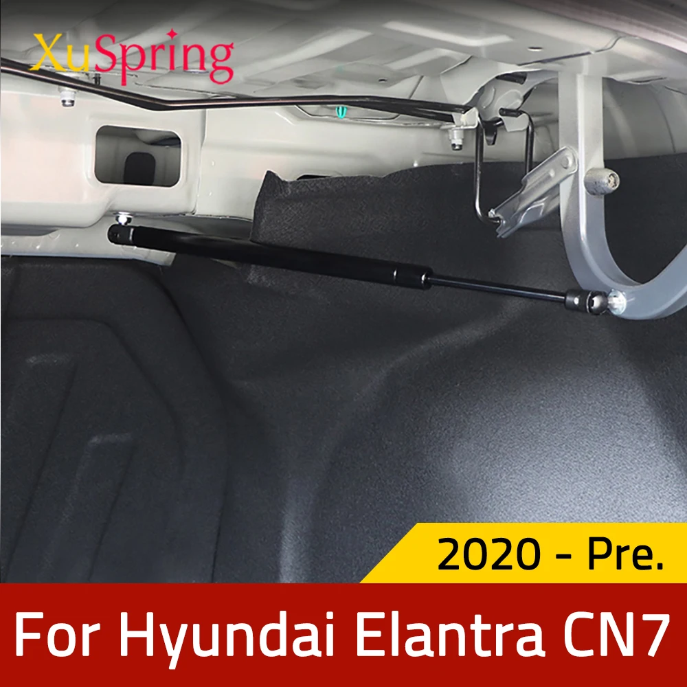 Samochodowe listwy tylnych drzwi do Hyundai Elantra Avante i30 Sedan CN7 2020-2025 Hydrauliczny wspornik amortyzatora sprężynowego Podnośnik