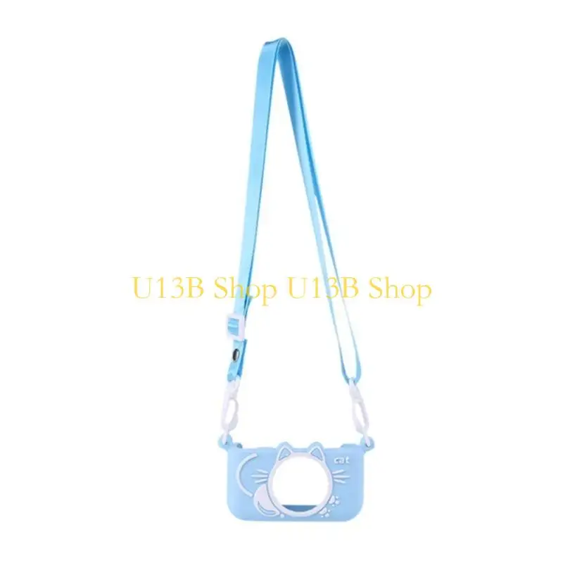 U13B Cartoon Kids Camera Cover Mini Children Slr Digital Camera Silicone Case- Bag