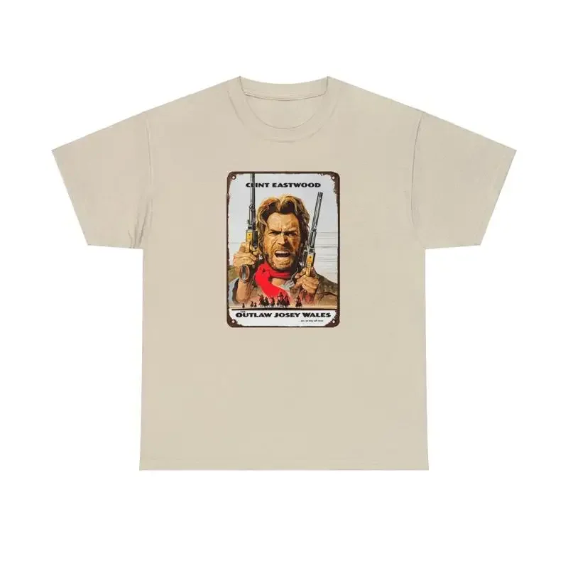 the Outlaw Josey Wales Movie T Shirt Clint Eastwood Retro Western
