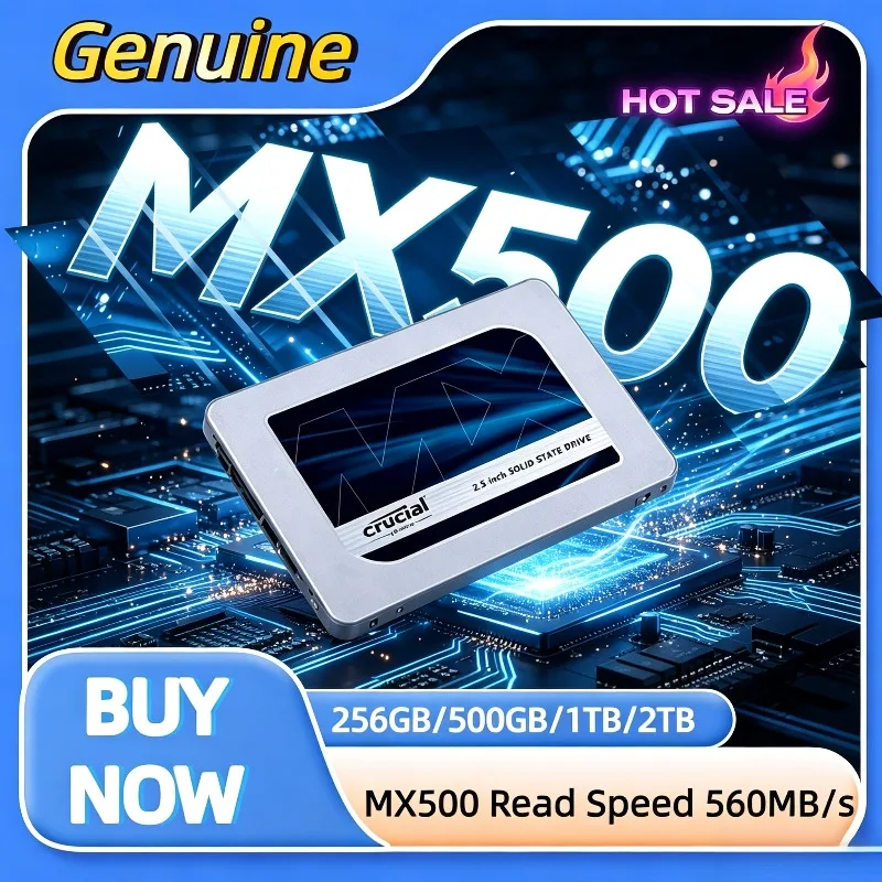 ssd-sata-mx500-d'origine-250-go-2-to-25''-7-mm-lecture-haute-vitesse-560-mo-s-3d-nand-compatible-avec-les-ordinateurs-portables-et-de-bureau