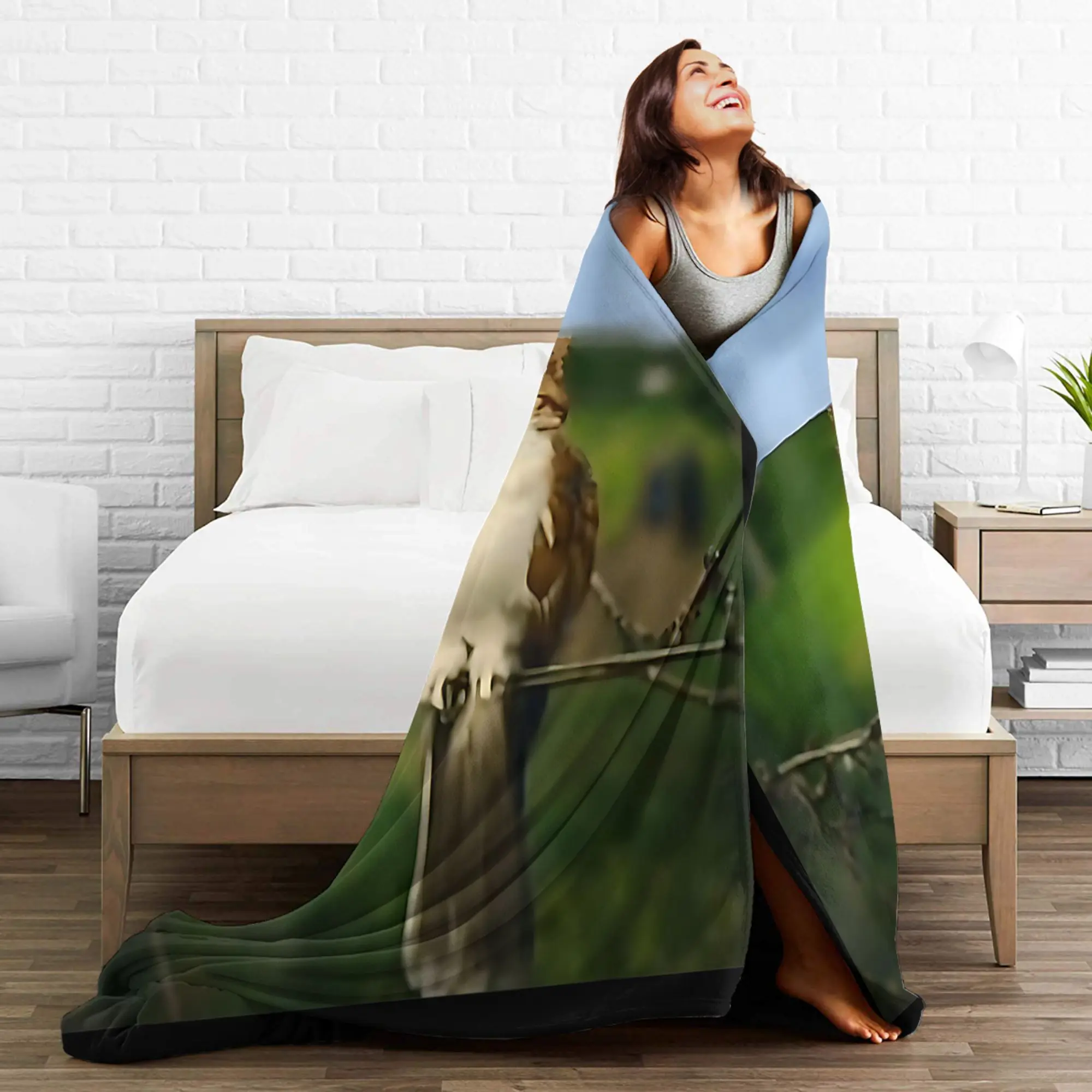 روحي الحيوان مضحك meowl ميمي بطانية سوبر الدافئة القط البومة ميمي brainrot رمي بطانية الشتاء السفر الأريكة السرير المفرش #4