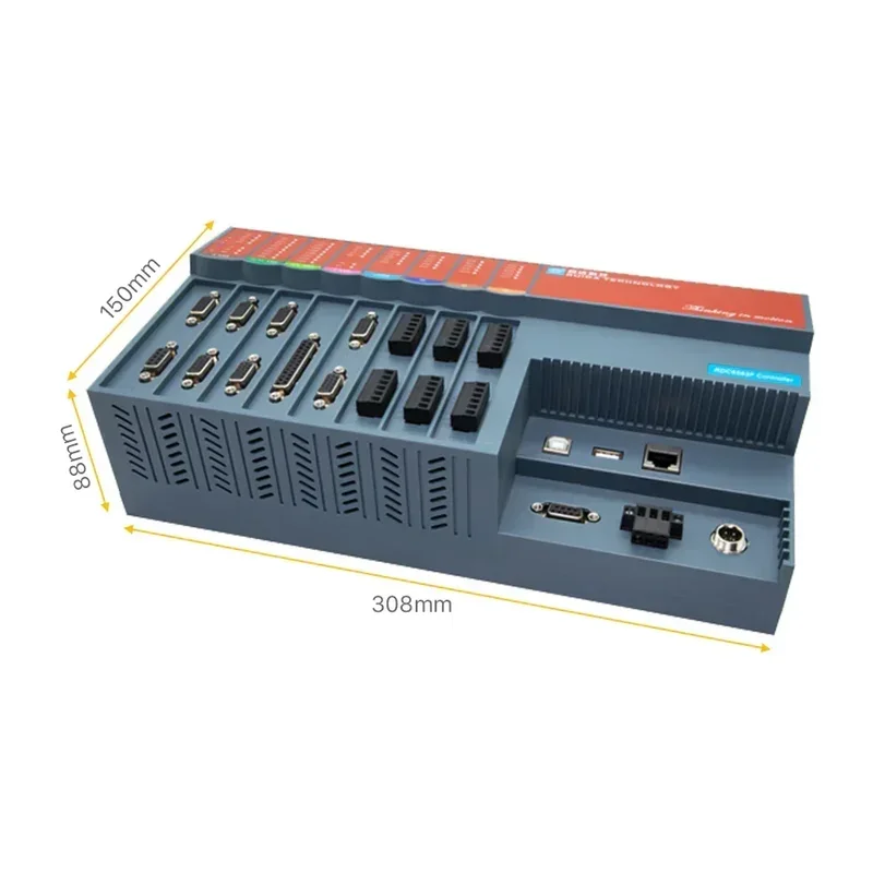 Fiber Laser Controller Ruida RDC6563FG Auto-calibration Three Axis Control for 1064nm Fiber Cutting Machine