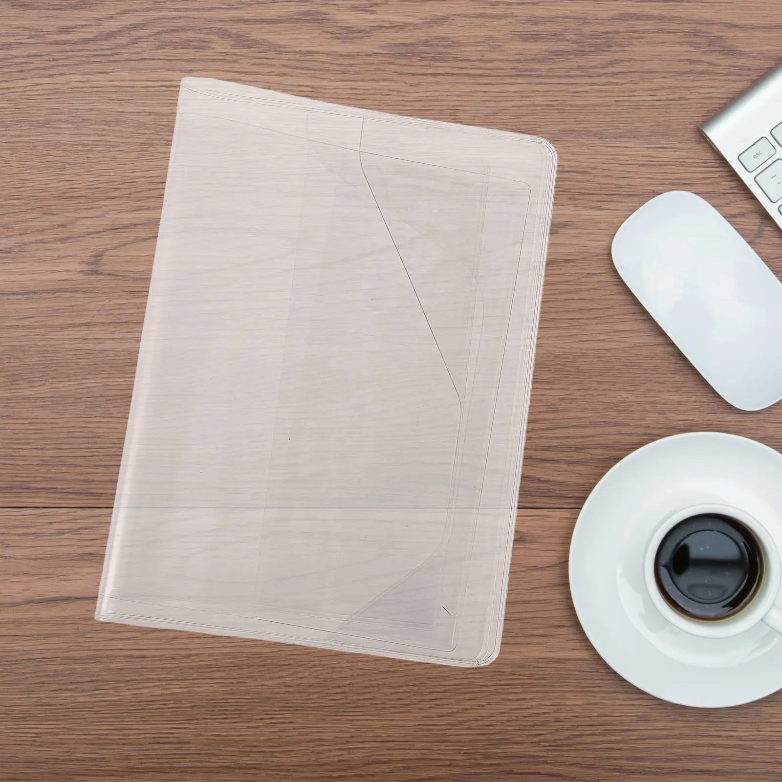 

1Set Clear Transparent Notebook Cover A5 Waterproof Protective Sleeve for Students Office Use Universal Fit Journals Sketchbooks