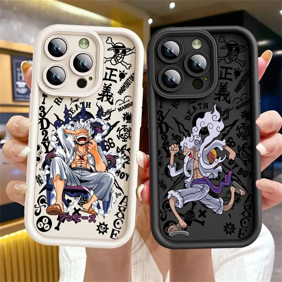 حافظة هاتف لهاتف آيفون 13 12 11 Pro Max XR 16e 15 16 14 Plus XS Max 17 غطاء ناعم هوائي رائع قطعة واحدة لوفي