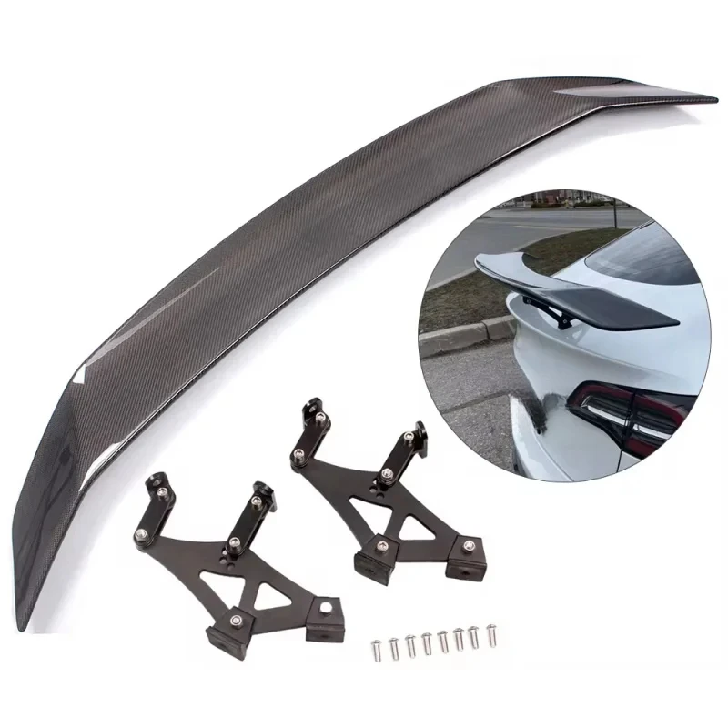 

Factory Price Universal genuine carbon fiber FD sports rear tailgate spoiler