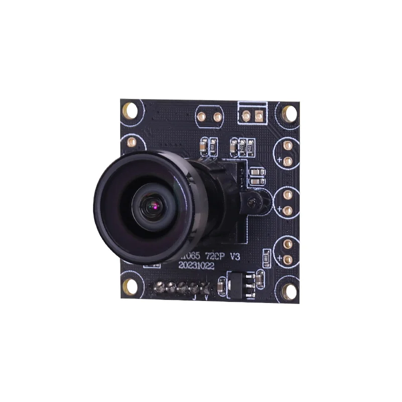 ZWAK H65 1MP 2.6mm 100Degree HD CMOS Sensor 30fps UVC Mini USB Camera Module Microdistortion Lens Multi-OS Video Conference