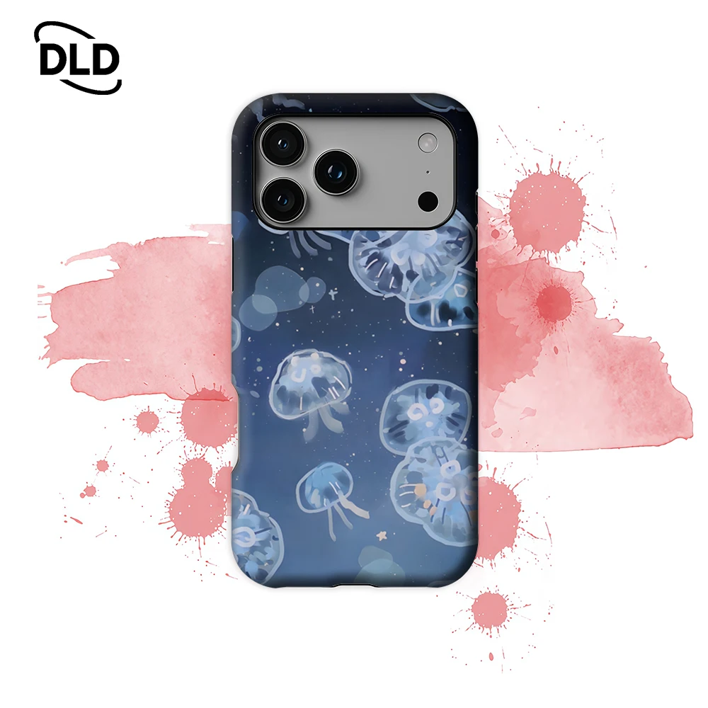 Jelly Drift Phone Case for Magnetic Phone Case for IPhone 17 16 15 14 Pro Max Plus Single Double-layer Tough Case