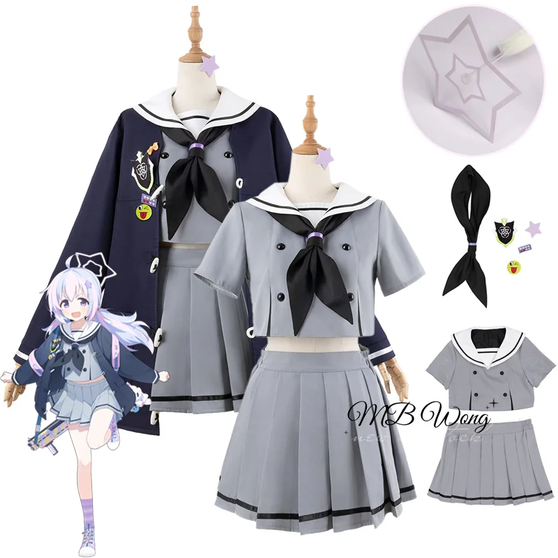 Gioco Blue Archive Uzawa Reisa Costume Cosplay Halo gioco di ruolo JK uniforme scolastica Halloween Carnival Party Christmas Outfit Prop