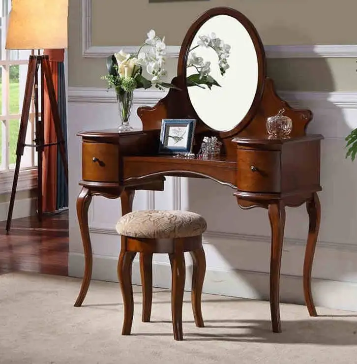 New walnut stool bedroom furniture dresser home furniture wooden modern style