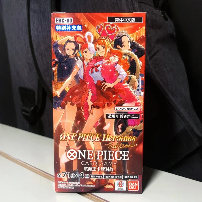 Bandai One Piece Heroines EBC03 OPCG Chinese Version Original Collectible Battle TCG Cards Toy Gift Classic Comic Anime Merch