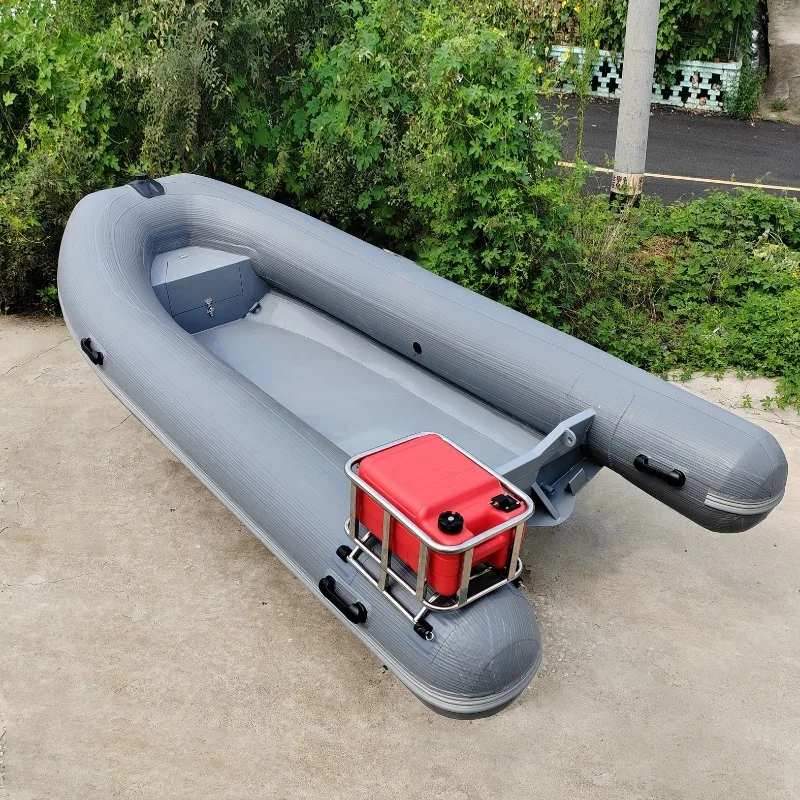 boat aluminum magnesium bottom case rubber boat