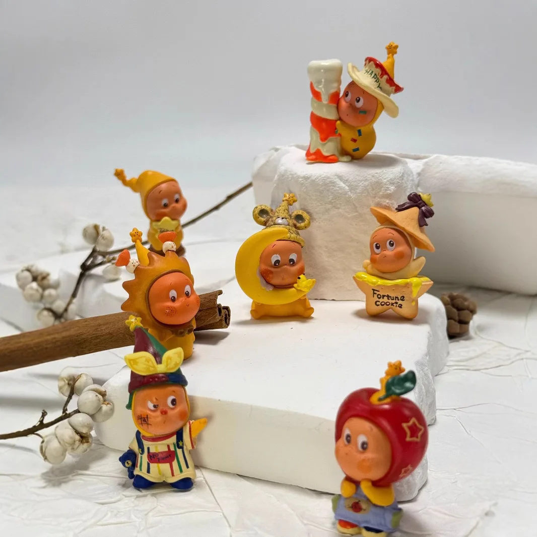 

1/10PCS Star People Moe Grain DIY Decor - Adorable Mini Ornaments for Home and Office Settings