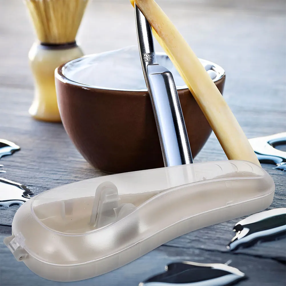 

2 Pcs Razor Protection Box for Shaving Container Travel Protector Shaver Case Safety Cases Portable