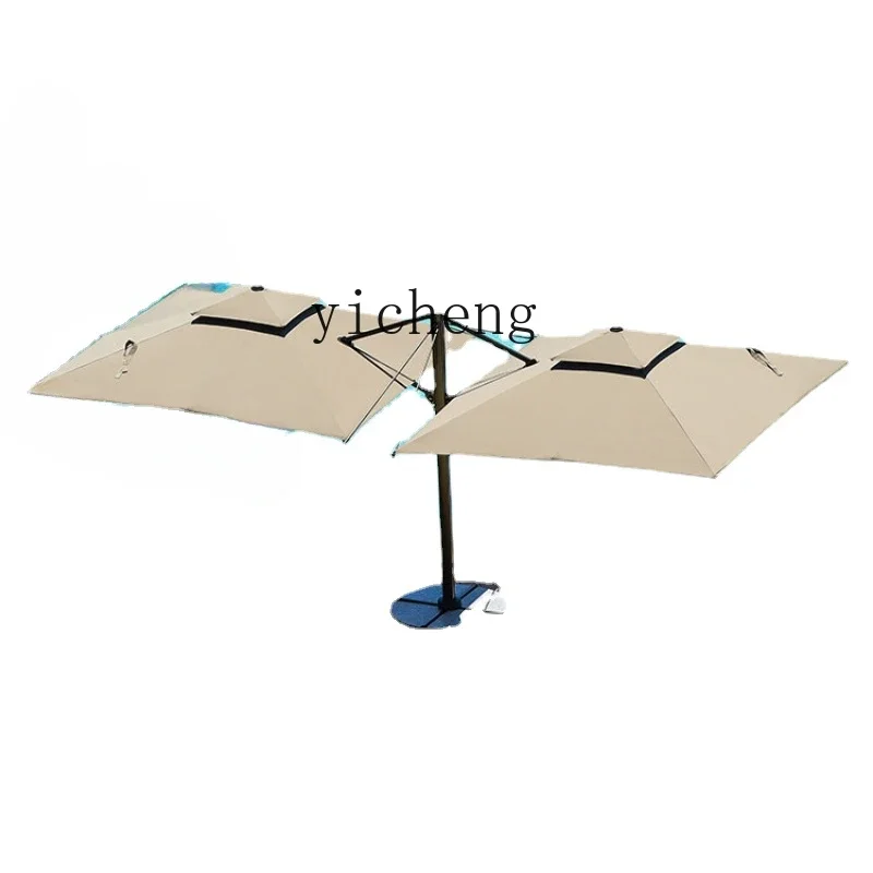 

Outdoor Sunshade Roman Umbrella Large Double-Headed Patio Umbrella Garden