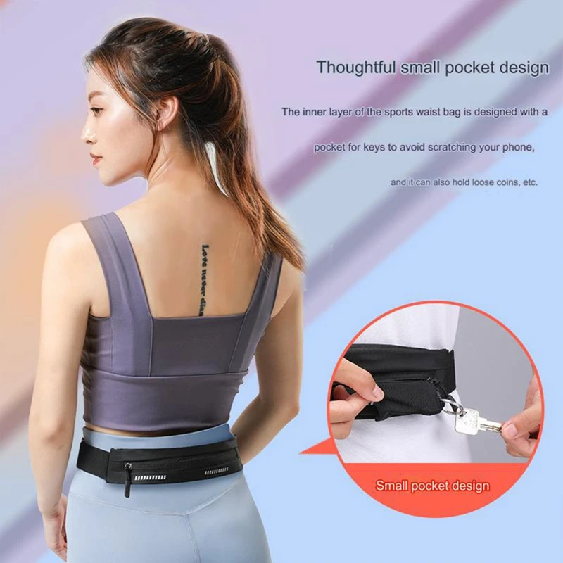 Waist Running Bags Women Sports Fitness Waterproof For Money Phone Holder Jogging Training Key Belt Bike Accessories Pouch Packs