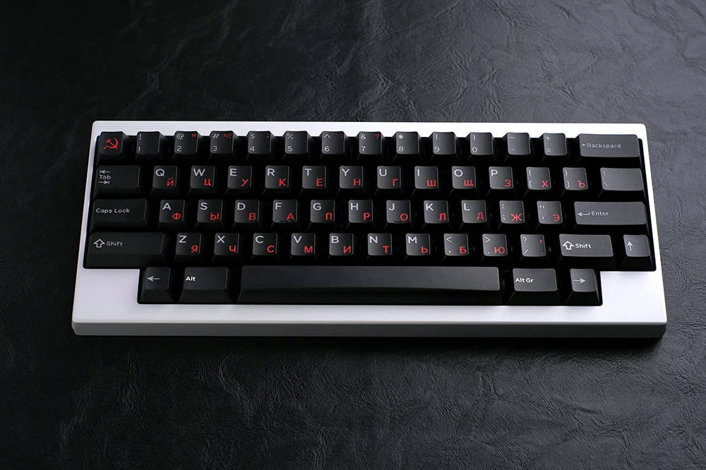 INKY X Domikey Cherry Amore Red ABS Doubleshot keycap for mx stem keyboard poker 87 104 gh60 xd64 xd68 xd87 bm60 bm65 bm80