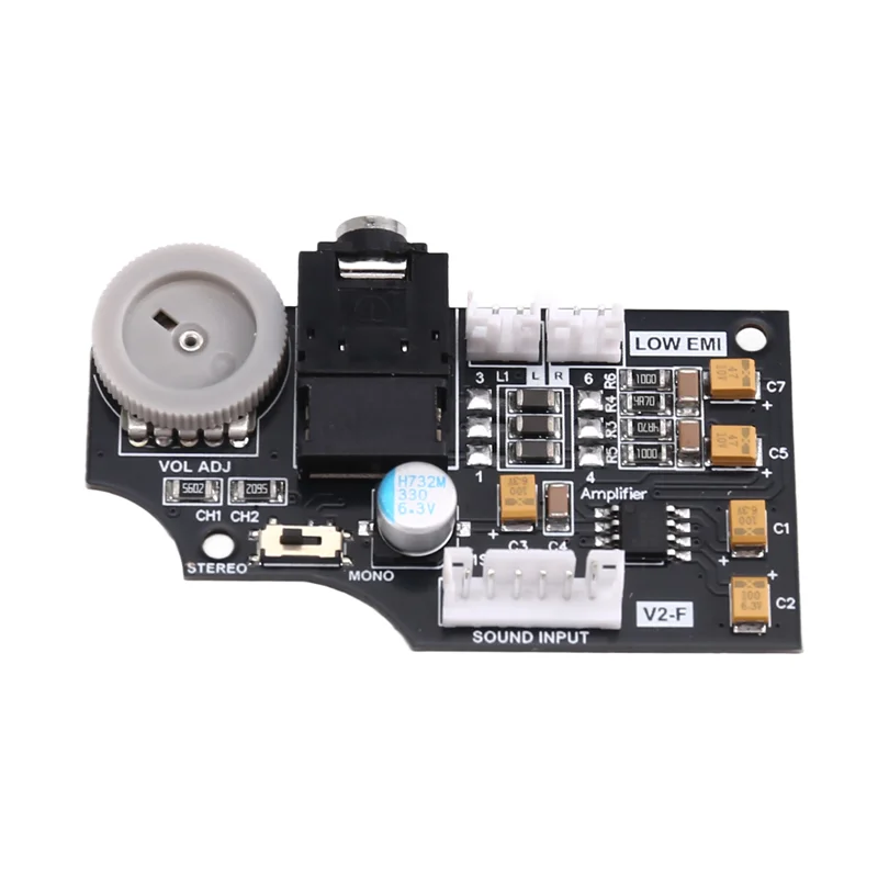 -A15I Dual Channel For SEGA Game Gear Audio Board Featuring ELNA Audio Capacitors, Max Double Volume