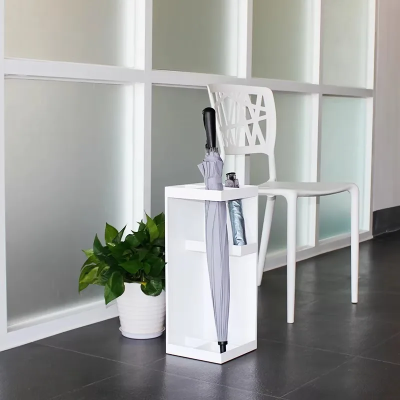 Floor Bracket Metal Umbrella Rack Storage Basket Fashion Modern Home Furniture