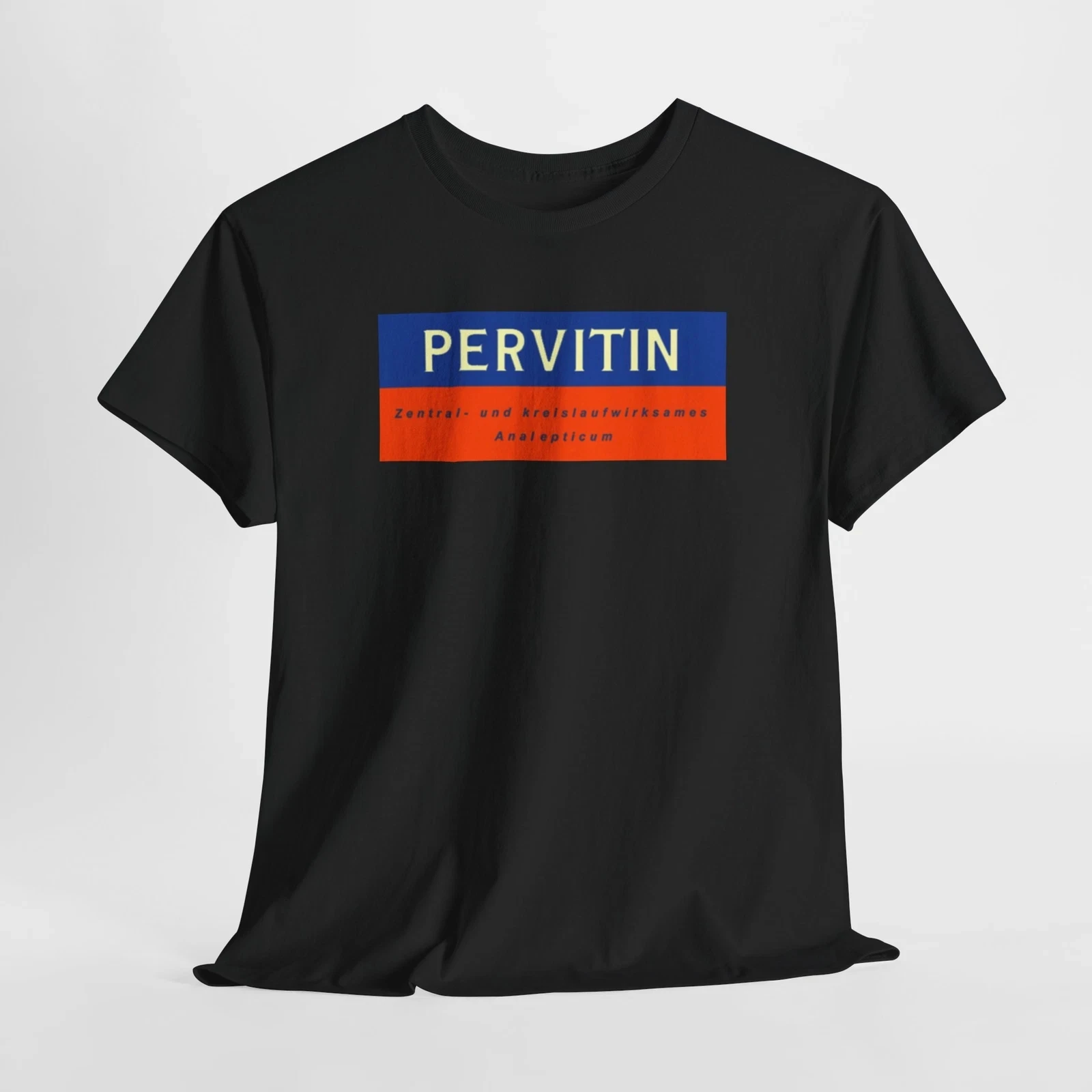 

Pervitin Retro Graphic Tee, Unisex Heavy Cotton Tee, Vintage Tee High-end Luxury Is for Both Men and Women Top Y2k