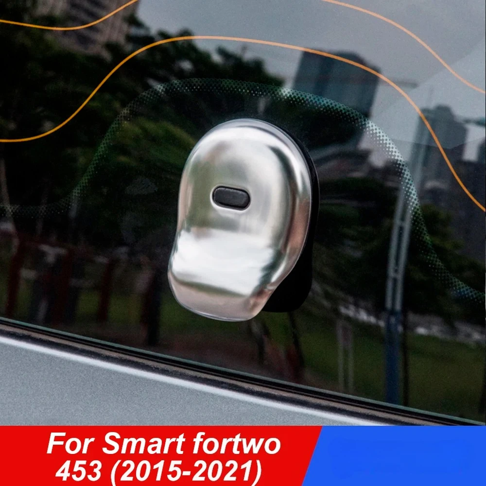 

Ручка багажника автомобиля, украшение, ручка задней двери, чехол из углеродного волокна, защитный чехол для нового Smart Fortwo 453, автоаксессуары