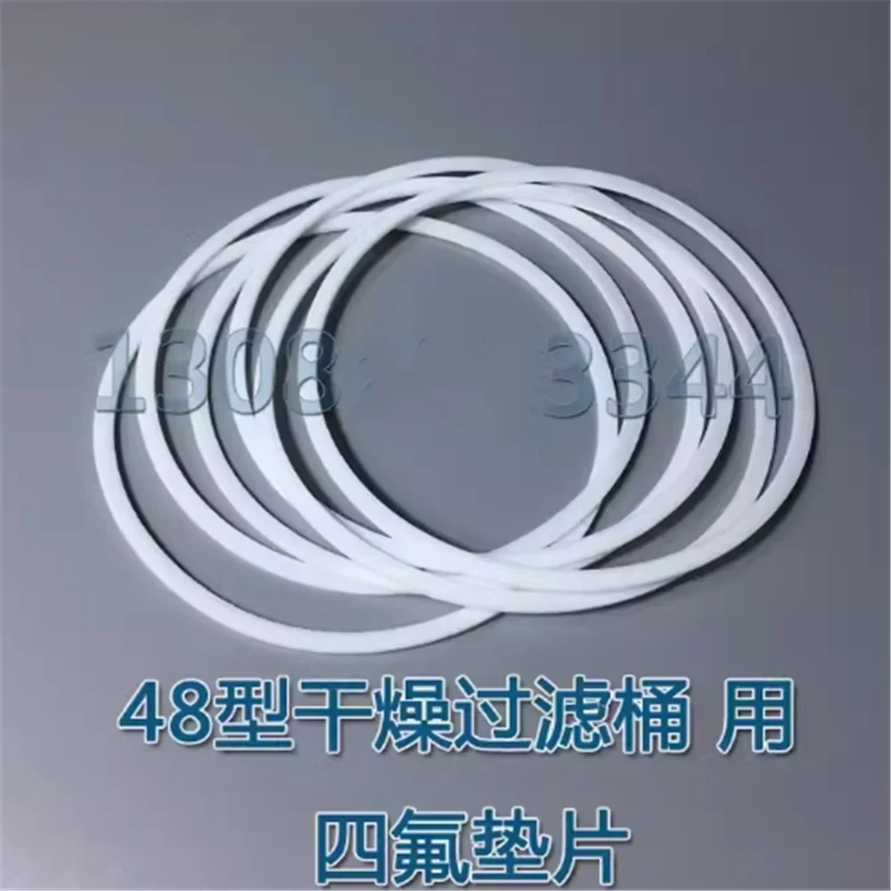 10pcs Air Conditioning Cold Storage Refrigeration D48 Flange Drying Filter Barrel White PTFE Gasket Sealing Gasket Sealing Ring2
