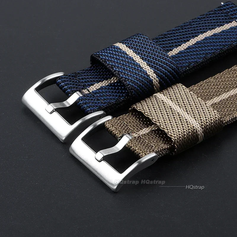 Quick Release Nylon Strap for Tudor 20 22mm Watch Band for Omega Woven Canvas Fabric Band for Seiko Men Military Sport Bracelet view 5