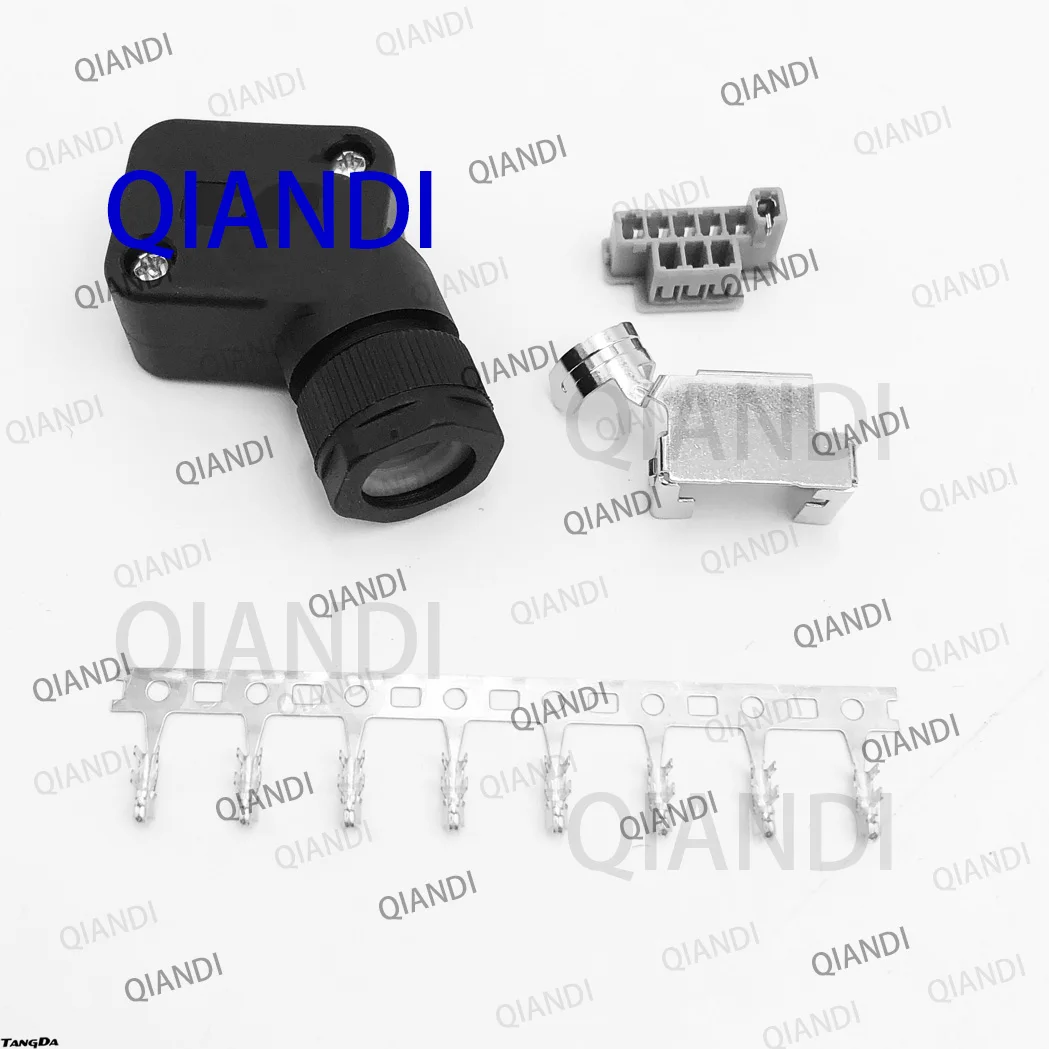 For Yaskawa 7 series motor encoder plug SM-MX9 504678-0070 JZSP-C7P9-1-E JZSP C7P9 1 E connectors plug QIANDI