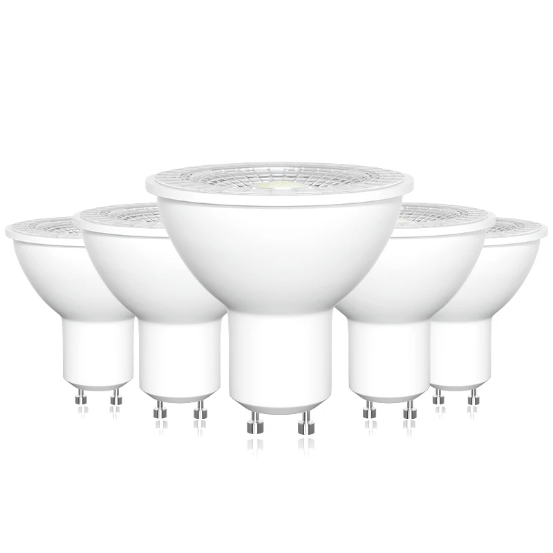 LED Light Bulbs Dimmable 50W Replacement GU10 Spotlight Bulb 5W 3000K Warm White 505LM 220-240V 38° 120°  Beam Angle 5Pack