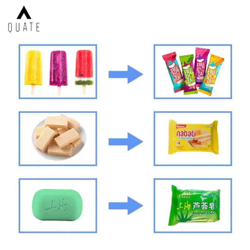 For Food And Daily Necessities Multifunction Automatic Pillow Packaging Machine
