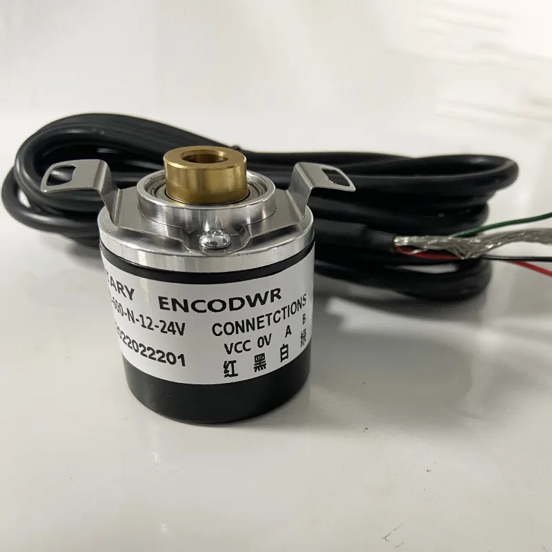 NPN High-precision Hollow Shaft Photoelectric Rotary Pulse Encoder 100 200 360 400 600 1000