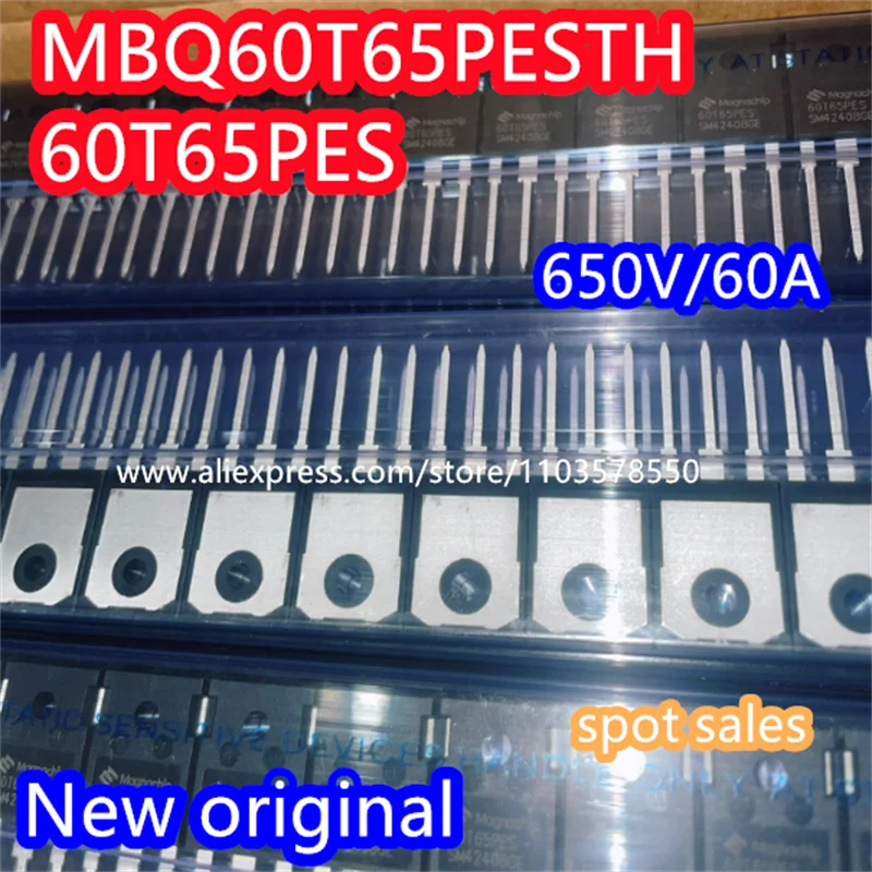 60T65PES MBQ60T65PES  650V/60A inverter welding machine IGBT direct insertion TO247 100% brand new original  (10PCS)