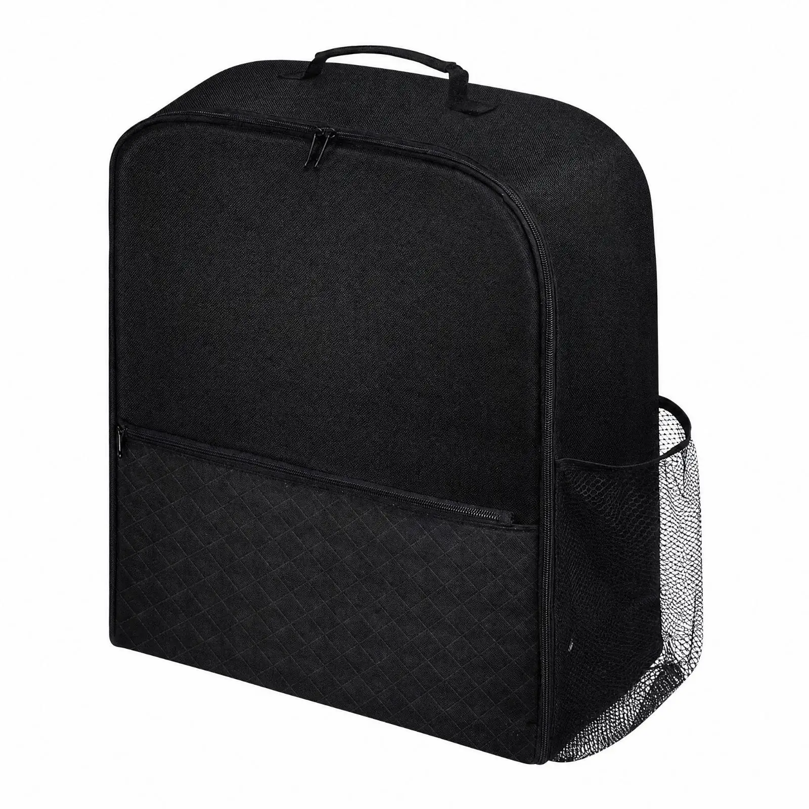 Countertop Slush Machine Transport Bag Water-Resistant Slush Machine Bag with Zippered Storage Pocket Quilted Appliance Carrier