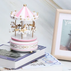 Birthday Gift Merry‑‑Round Music Box MerryGoRound Music Box Carousel Gift Christmas Wedding Birthday Gift Decor Music Box
