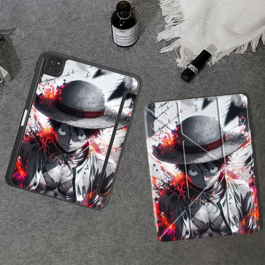 

Anime OneS P-ieceS Holder Cover Tablet Case For iPad Pro 11th 10th 9th 8th 7th 12.9inch Pro 2025 Mini 6 7 Air 4 5 M3 M2 1 2 M4
